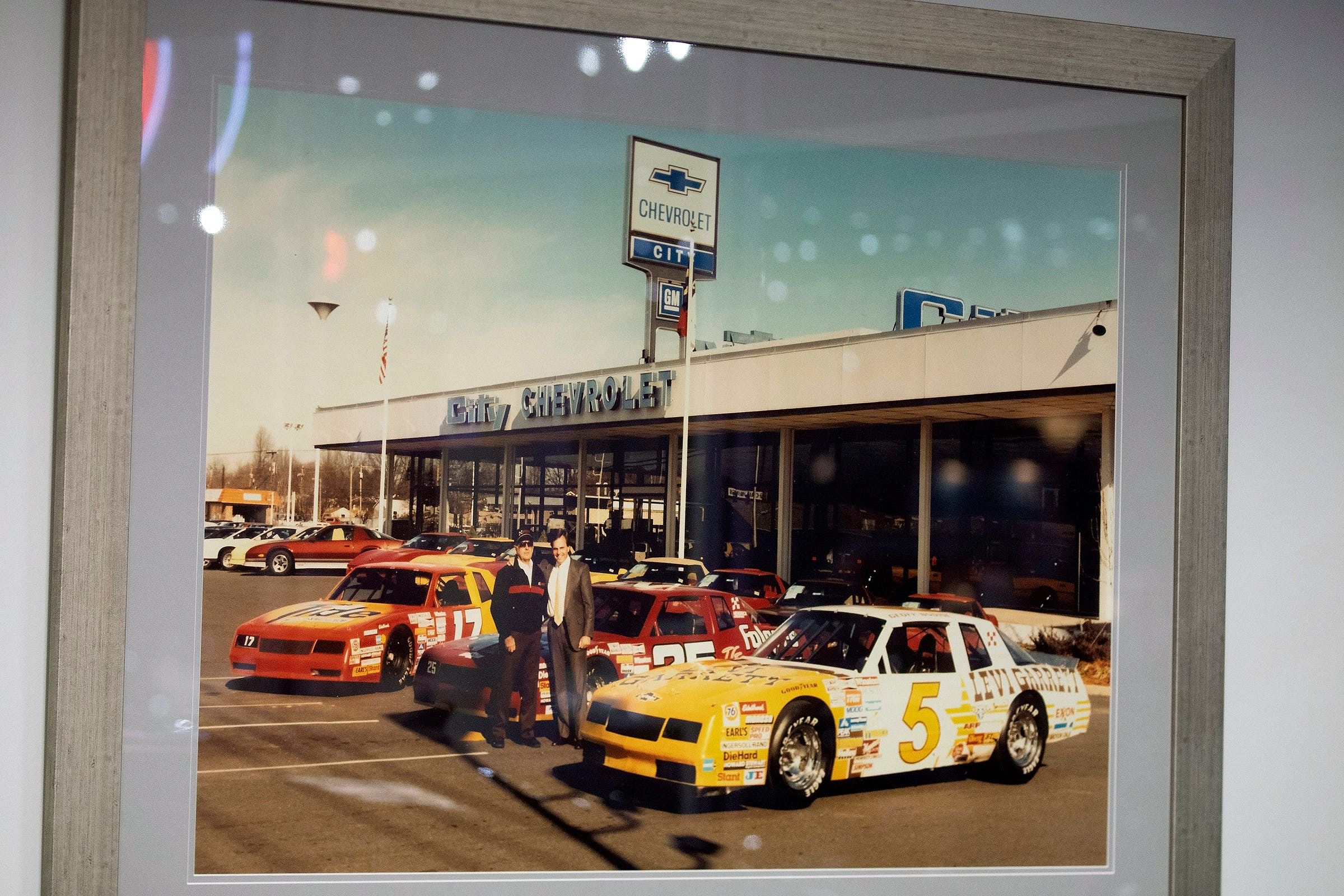 Rick Hendrick in front of his City Chevrolet dealership - Heritage Center in Concord, North Carolina. Source: Imagn